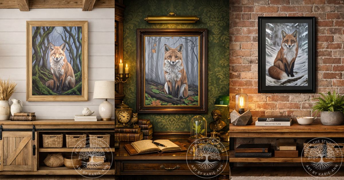 British Wildlife Art from the studio of Art by Karie-Ann